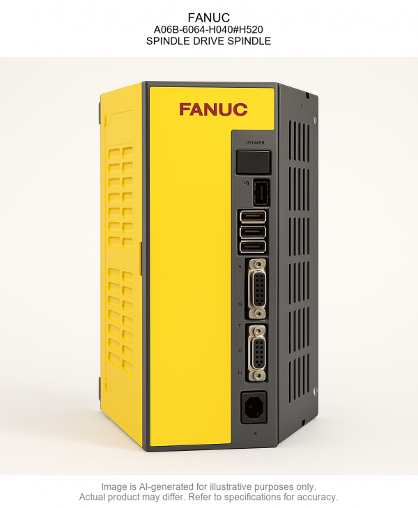 FANUC; A06B-6064-H040#H520; SPINDLE DRIVE SPINDLE