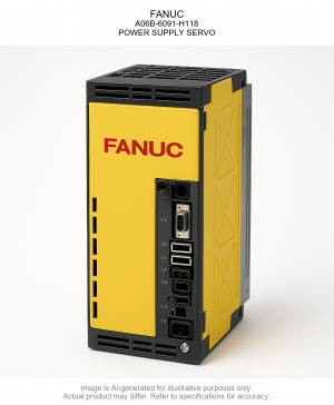 FANUC; A06B-6091-H118; POWER SUPPLY SERVO