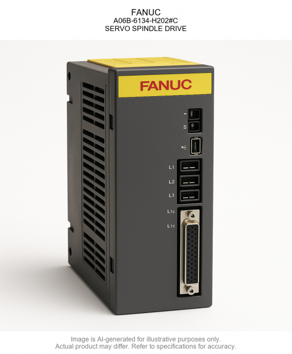 FANUC; A06B-6134-H202#C; SERVO SPINDLE DRIVE