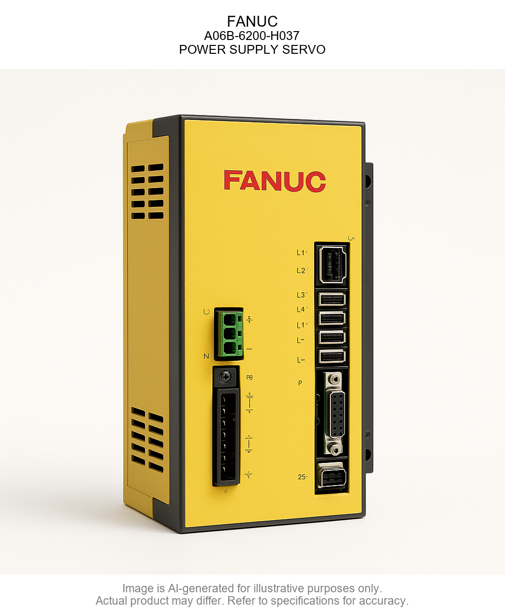 FANUC; A06B-6200-H037; POWER SUPPLY SERVO