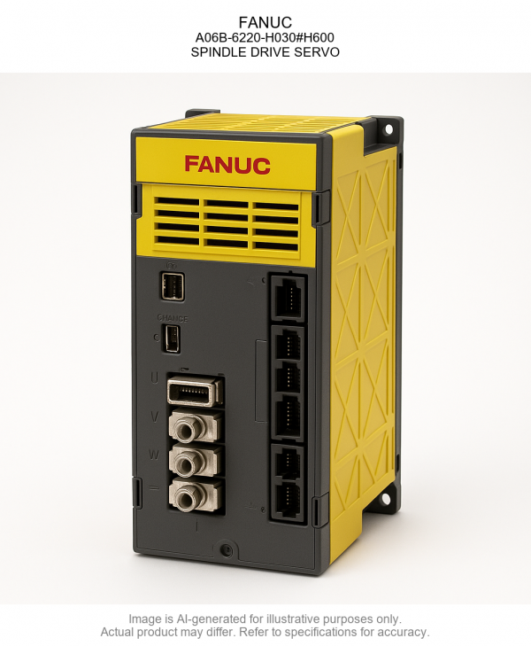 FANUC; A06B-6220-H030#H600; SPINDLE DRIVE SERVO