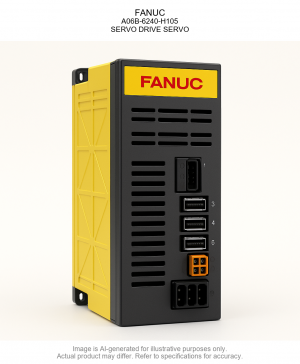 FANUC; A06B-6240-H105; SERVO DRIVE SERVO