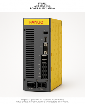 FANUC; A06B-6250-H045; POWER SUPPLY SERVO