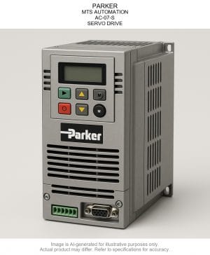 PARKER; MTS AUTOMATION; AC-07-S; SERVO DRIVE