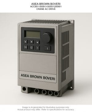 ASEA BROWN BOVERI; ACC601-0009-3-S00S1200901; CRANE AC DRIVE