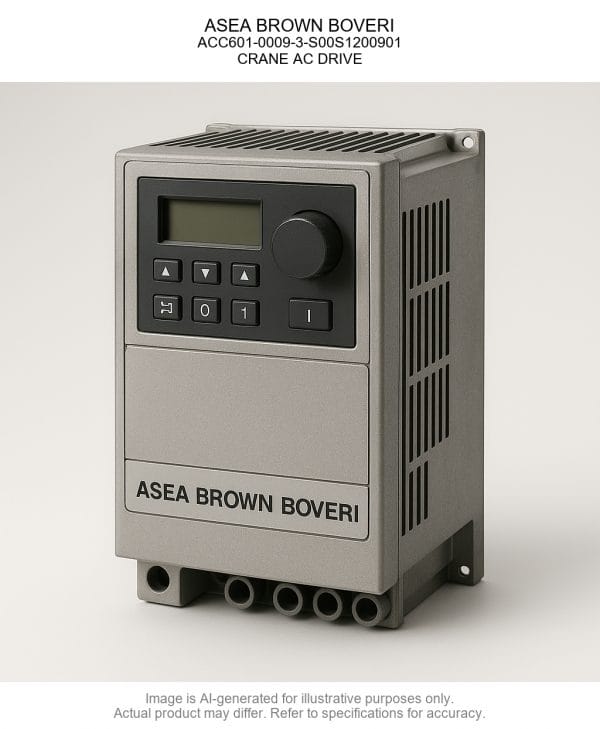 ASEA BROWN BOVERI; ACC601-0009-3-S00S1200901; CRANE AC DRIVE