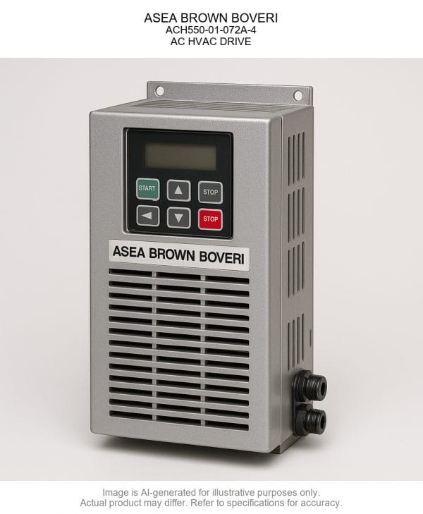 ASEA BROWN BOVERI; ACH550-01-072A-4; AC HVAC DRIVE