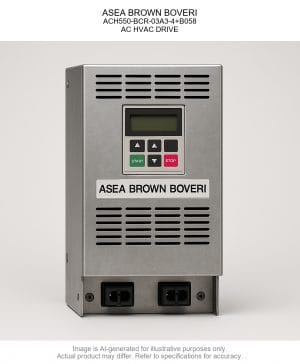 ASEA BROWN BOVERI; ACH550-BCR-03A3-4+B058; AC HVAC DRIVE