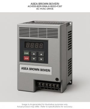 ASEA BROWN BOVERI; ACH550-BDR-099A-6+B055+F267; AC HVAC DRIVE
