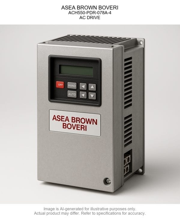 ASEA BROWN BOVERI; ACH550-PDR-078A-4; AC DRIVE