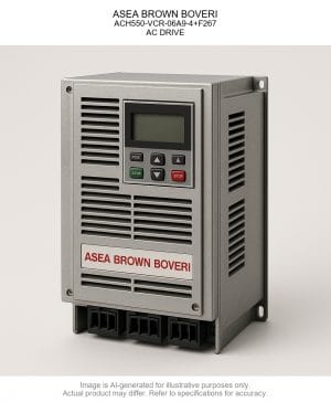 ASEA BROWN BOVERI; ACH550-VCR-06A9-4+F267; AC DRIVE