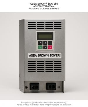 ASEA BROWN BOVERI; ACH550-VDR-038A-4; AC DRIVE E-CLIPSE BYPASS