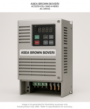 ASEA BROWN BOVERI; ACS250-03U-18A0-4+B063; AC DRIVE