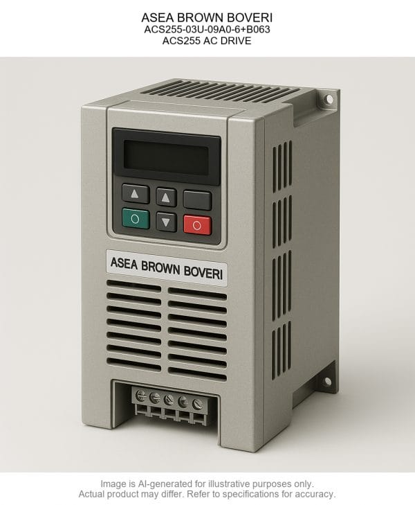 ASEA BROWN BOVERI; ACS255-03U-09A0-6+B063; ACS255 AC DRIVE