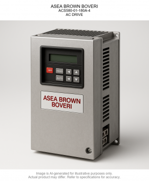 ASEA BROWN BOVERI; ACS580-01-180A-4; AC DRIVE
