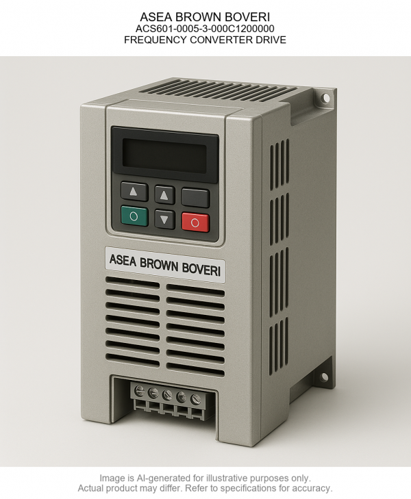 ASEA BROWN BOVERI; ACS601-0005-3-000C1200000; FREQUENCY CONVERTER DRIVE