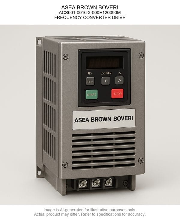 ASEA BROWN BOVERI; ACS601-0016-3-000E120090M; FREQUENCY CONVERTER DRIVE