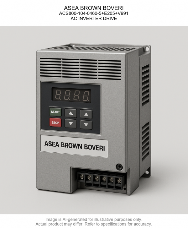 ACS800-104-0460-5E205V991.png ASEA BROWN BOVERI; ACS800-104-0460-5+E205+V991; AC INVERTER DRIVE