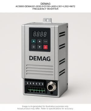 DEMAG; ACS800-DEMAG01-0030-5+D150+J400+L501+L502+N672; FREQUENCY INVERTER