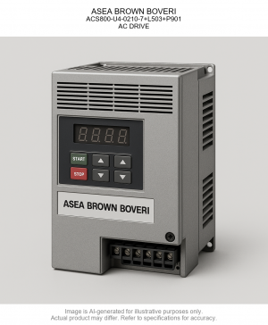 ASEA BROWN BOVERI; ACS800-U4-0210-7+L503+P901; AC DRIVE