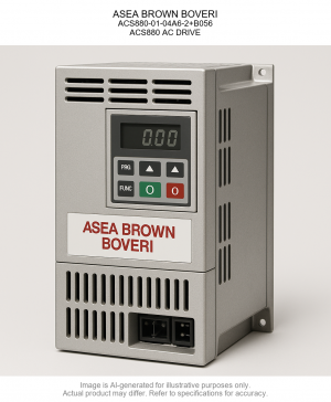 ASEA BROWN BOVERI; ACS880-01-04A6-2+B056; ACS880 AC DRIVE