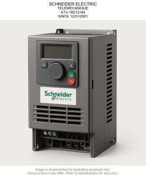 SCHNEIDER ELECTRIC; TELEMECANIQUE; ATV-18D12-N4; SINCE 12/31/2001