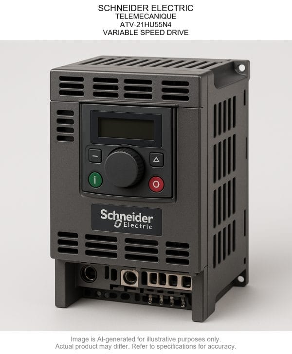 SCHNEIDER ELECTRIC; TELEMECANIQUE; ATV-21HU55N4; VARIABLE SPEED DRIVE