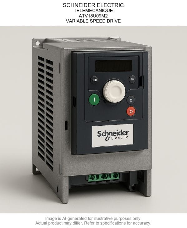SCHNEIDER ELECTRIC; TELEMECANIQUE; ATV18U09M2; VARIABLE SPEED DRIVE