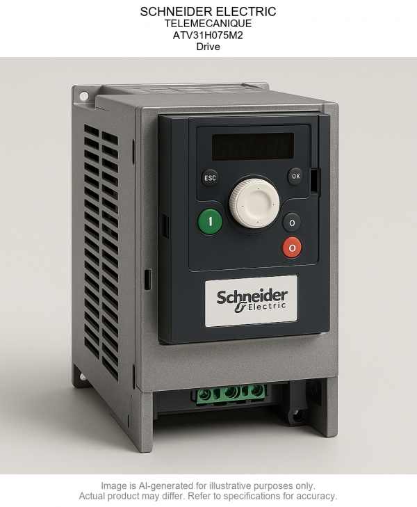 ATV31H075M2.png SCHNEIDER ELECTRIC; TELEMECANIQUE; ATV31H075M2; Drive