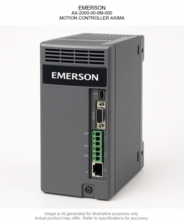 EMERSON; AX-2000-00-0M-000; MOTION CONTROLLER AXIMA
