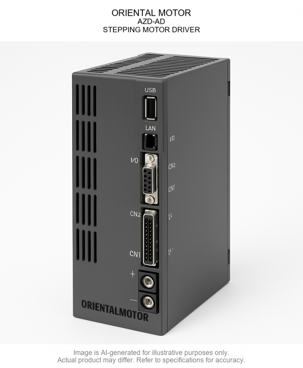AZD-AD.png ORIENTAL MOTOR; AZD-AD; STEPPING MOTOR DRIVER