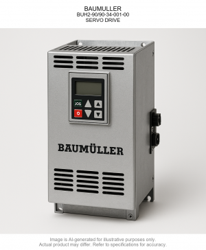 BAUMULLER; BUH2-90/90-34-001-00; SERVO DRIVE