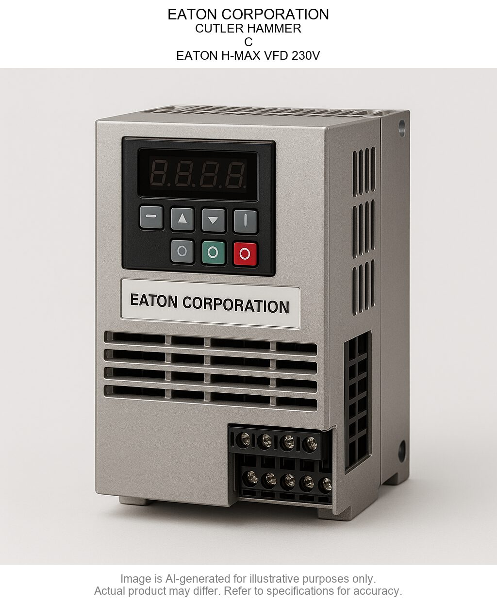 EATON CORPORATION; CUTLER HAMMER; C; EATON H-MAX Variable Frequency Drive 230V