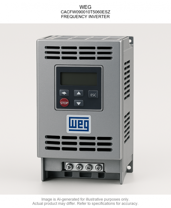 CACFW090010T5060ESZ.png WEG; CACFW090010T5060ESZ; FREQUENCY INVERTER