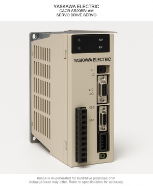 YASKAWA ELECTRIC; CACR-SR20BB1AM; SERVO DRIVE SERVO