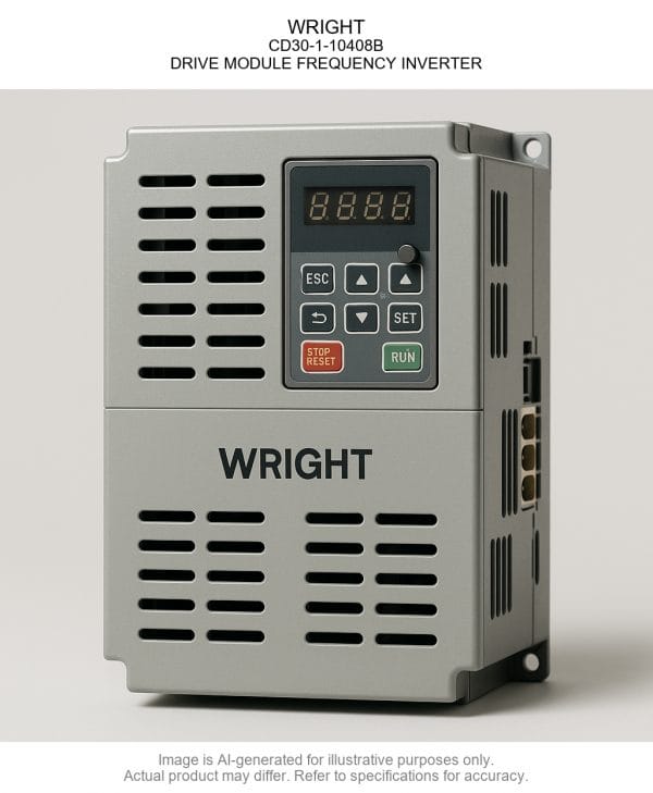 CD30-1-10408B.png WRIGHT; CD30-1-10408B; DRIVE MODULE FREQUENCY INVERTER