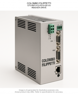 COLOMBO FILIPPETTI; CF3-80P-H12-P010-DS-VX; INDEXER DRIVE