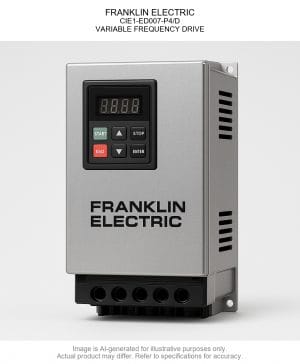 FRANKLIN ELECTRIC; CIE1-ED007-P4/D; VARIABLE FREQUENCY DRIVE