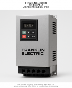 FRANKLIN ELECTRIC; CIE1-ED007-P4/D; VARIABLE FREQUENCY DRIVE