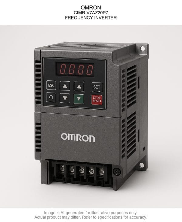 OMRON; CIMR-V7AZ20P7; FREQUENCY INVERTER