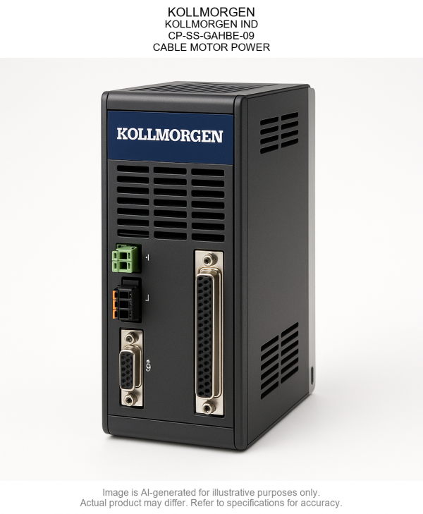 KOLLMORGEN; KOLLMORGEN IND; CP-SS-GAHBE-09; CABLE MOTOR POWER