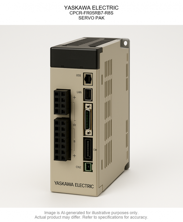 YASKAWA ELECTRIC; CPCR-FR05RB7-R8S; SERVO PAK