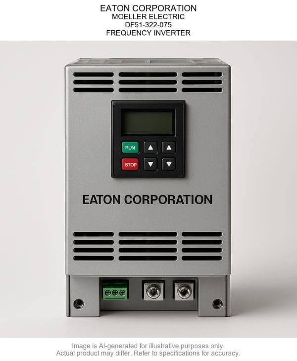 DF51-322-075.png EATON CORPORATION; MOELLER ELECTRIC; DF51-322-075; FREQUENCY INVERTER