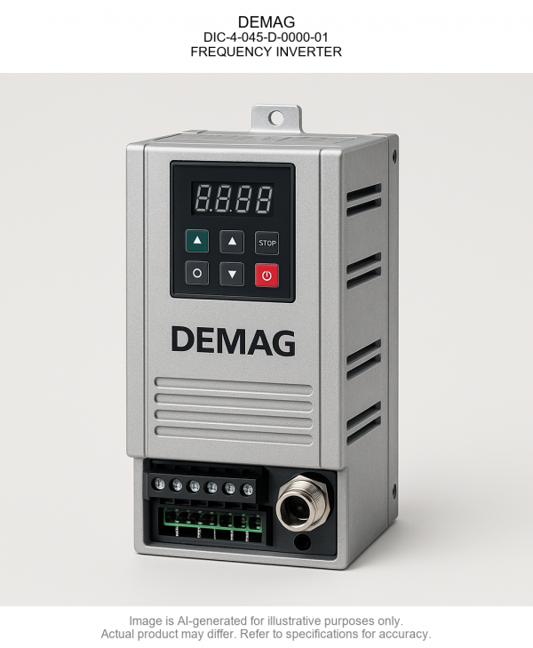 DEMAG; DIC-4-045-D-0000-01; FREQUENCY INVERTER