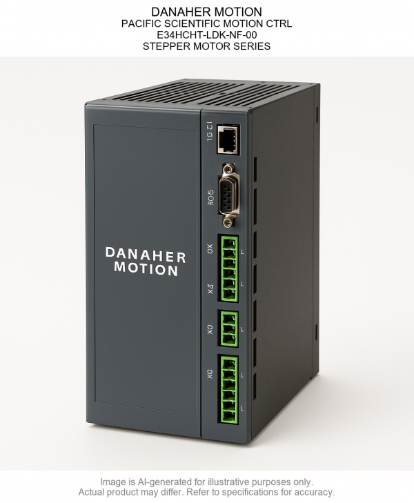 E34HCHT-LDK-NF-00.png DANAHER MOTION; PACIFIC SCIENTIFIC MOTION CTRL; E34HCHT-LDK-NF-00; STEPPER MOTOR SERIES