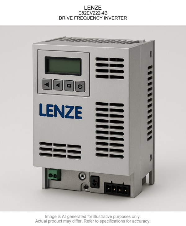 E82EV222-4B.png LENZE; E82EV222-4B; DRIVE FREQUENCY INVERTER