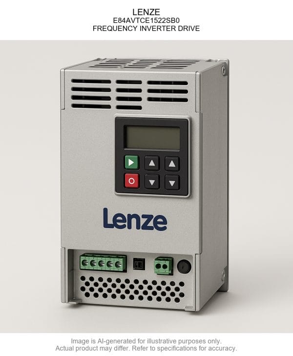 LENZE; E84AVTCE1522SB0; FREQUENCY INVERTER DRIVE