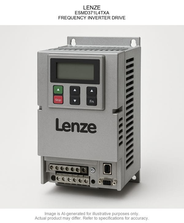LENZE; ESMD371L4TXA; FREQUENCY INVERTER DRIVE