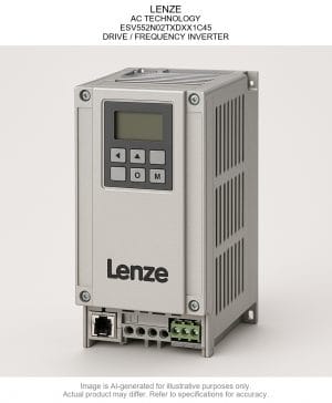LENZE; AC TECHNOLOGY; ESV552N02TXDXX1C45; DRIVE / FREQUENCY INVERTER