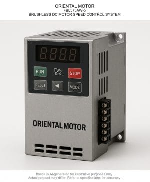 ORIENTAL MOTOR; FBL575AW-5; BRUSHLESS DC MOTOR SPEED CONTROL SYSTEM